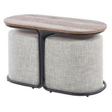3 Piece Southland Coffee Table & Ottoman Set