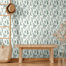 Round Eucalyptus Peel & Stick Wallpaper