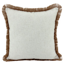 Fringed Basic Square Cushion