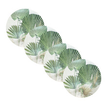 Palm Bouquet Round Placemats (Set of 4)