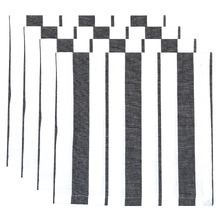 Yano Stipe Cotton Napkins (Set of 4)