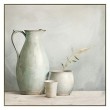 Jug a Love Framed Canvas Wall Art
