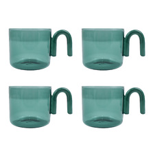 Brighton 300ml Glass Mugs (Set of 4)