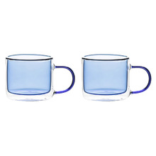 Walsen 250ml Glass Mugs (Set of 2)