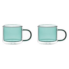 Walsen 250ml Glass Mugs (Set of 2)
