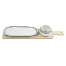 3 Piece Crawford Tapas Taster Paddle Set