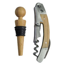 2 Piece Shelton Wine Stopper & Corkscrew Set