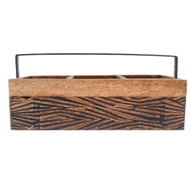 Richmond Mango Wood Culinary Caddy