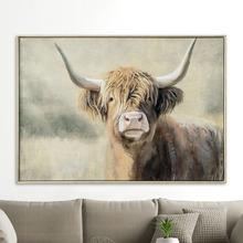 Horn to be Wild Framed Canvas Wall Art