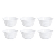 Venice 12cm Opal Glass Baking Ramekins (Set of 6)
