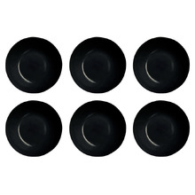 Fairfield 19cm Opal Glass Dessert Plates (Set of 6)