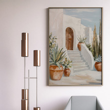 Villa Vista Framed Canvas Wall Art