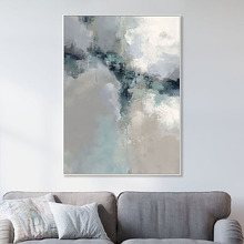 Blue Me Away Framed Canvas Wall Art