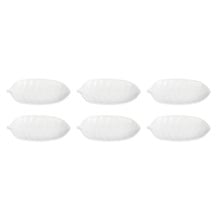 Gracie Porcelain Appetizer Plates (Set of 6)