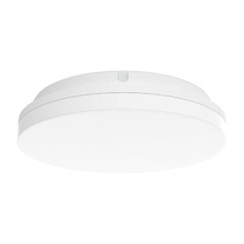 White Jairus Round Tri-Coloured Oyster Light