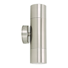 Wendy Stainless Steel Tri-Colour Up/Down Outdoor Wall Light