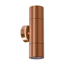 Muirgel Copper 12V Tri-Colour Up/Down LED Outdoor Spotlight