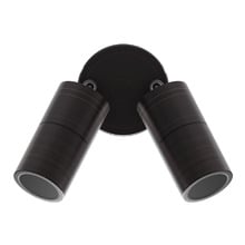 Muirgel 12V Tri-Colour Adjustable 2 Light Outdoor Spotlight