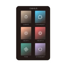 Roshni Vertical Exhaust Fan Switch Sticker