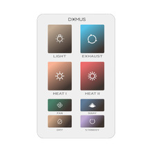 Lucia Vertical Exhaust Fan Switch Sticker