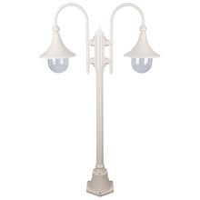 Tavira Powder-Coated Die-Cast Aluminium 2-Light Lamp Post