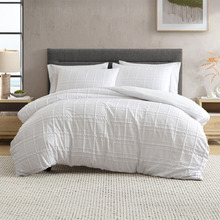 White Leonard Quilt Cover Set