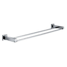 Qubi 750mm Double Towel Rail