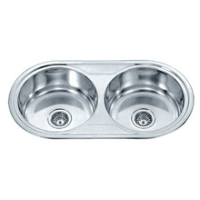 Dante 890mm Double Stainless Steel Kitchen Sink