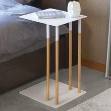 Burton Ash Wood & Steel Side Table