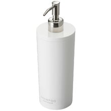 White Yamazaki Ceramic Pump Shampoo Dispenser