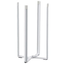 White Tosca Metal Kitchen Echo Stand