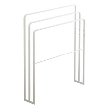 Tower 700 x 800mm White 3 Bar Towel Stand