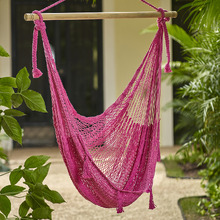 Luis Hand-Woven Cotton Mexican Chair Hammock