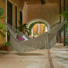 Paz Hand-Woven Cotton Mexican Hammock