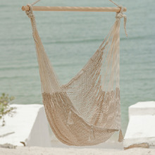 Javier Hand-Woven Cotton Mexican Chair Hammock
