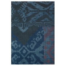 Himali Grace Indigo Hand-Knotted Rug
