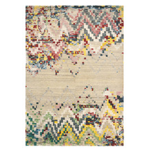 Sunshine Yeti Anapurna Hand-Knotted Wool Blend Rug