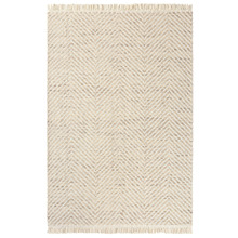 Cream Atelier Hand-Woven Wool Rug