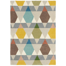 Yellow Estella Vases Hand-Tufted Wool Rug