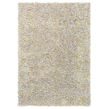 Mustard Young Hand-Tufted Pure New Wool Shag Rug