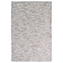 Slate Grain Hand-Woven Pure New Wool Rug