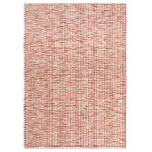 Red Grain Hand-Woven Pure New Wool Rug