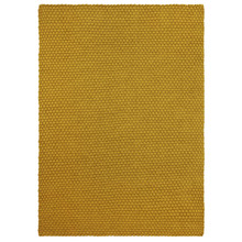 Mustard Lace Hand-Hooked Indoor/Outdoor Rug