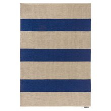 Electric Blue Deck Hand-Woven Indoor/Outdoor Rug