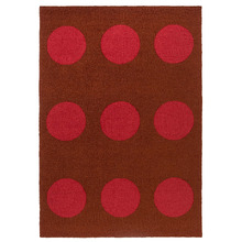 Red Habitat Festival Dots Outdoor Rug