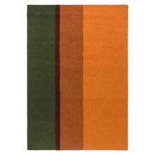Orange & Green Habitat Festival Outdoor Rug