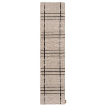 Beige & Charcoal Line Zona Outdoor Runner