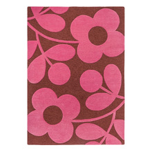 Paprika Sprig Stem Hand-Tufted Pure New Wool Rug
