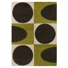 Lichen Spot Square Hand-Tufted Pure New Wool Rug