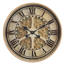 60cm Baroque Metal Wall Clock